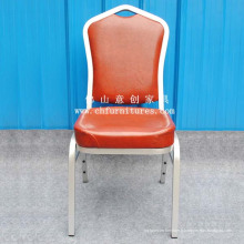 Chaise rouge d&#39;hôtel de PU rouge (YC-ZG11-03)